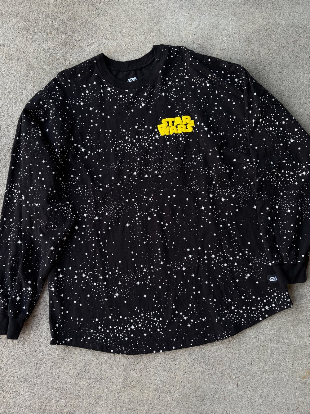 Star Wars Spirit Jersey Disney Parks may the force be with you long sleeve shirt